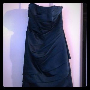 Dark turquoise cocktail dress